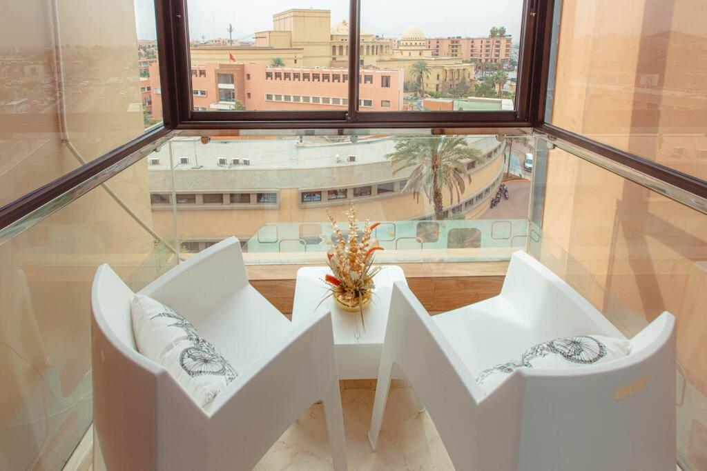 Cozy 2-Bedroom Apartment In Gueliz, Marrakech Marrakesh Exterior photo