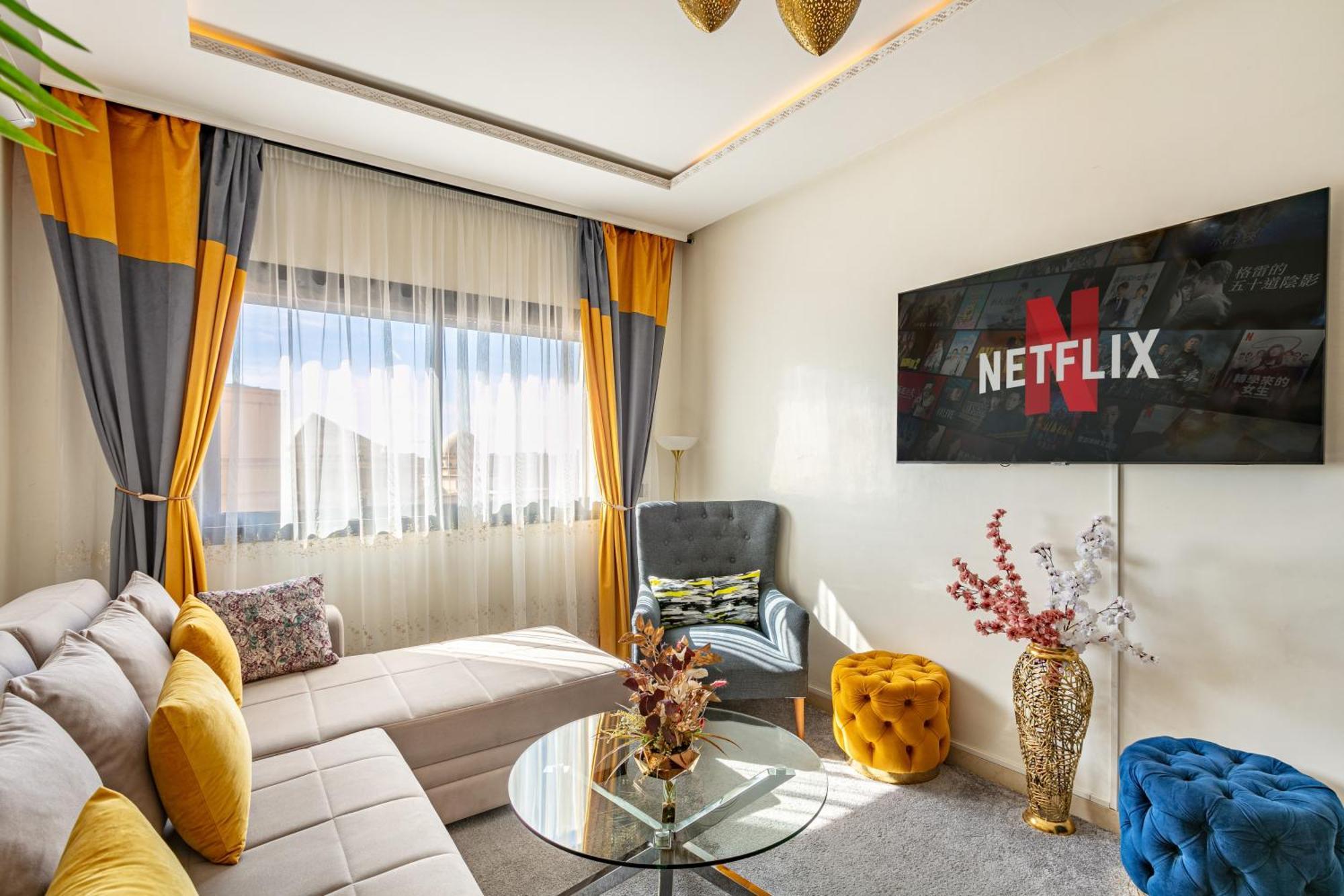 Cozy 2-Bedroom Apartment In Gueliz, Marrakech Marrakesh Exterior photo